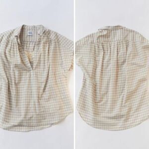 NWT Urban Outfitters Bennet Yarn-Dye Cotton Top | M
